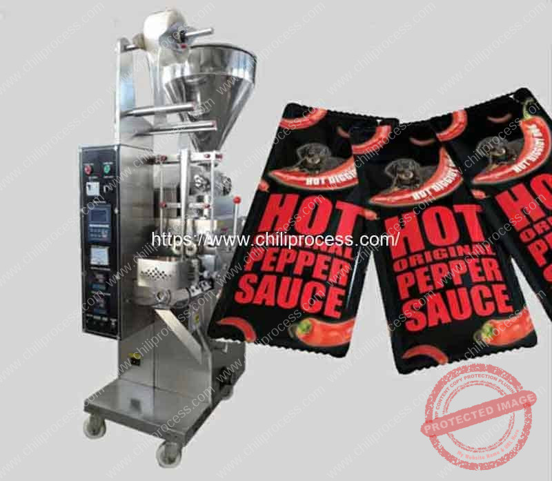 Automatic Chili Pepper Paste Sachet Bag Packing Machine - Chili ...