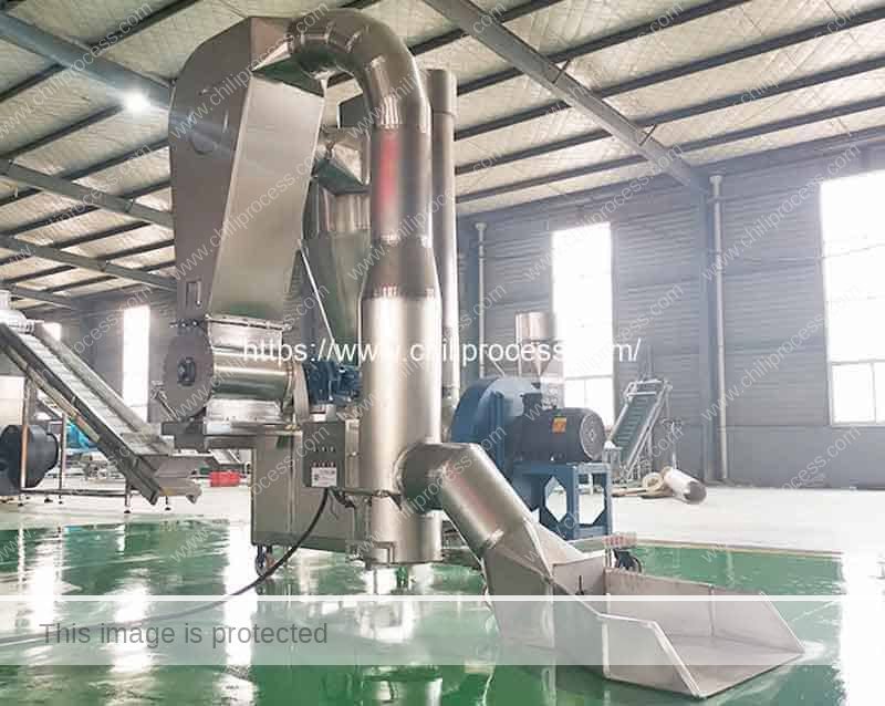 Automatic-Chili-Stone-Impurity-Separating-Cleaning-Machine