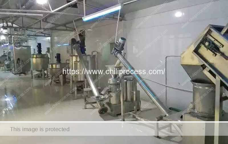 Automatic-Colloid-Milling-Chili-Pepper-Paste-Production-Line