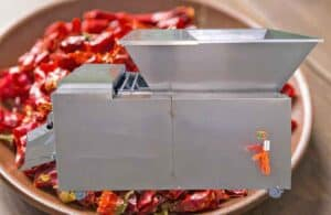 Automatic Feeding Rotary Blade Dry Chili Cutting Machine