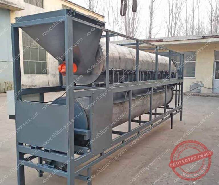Large Capacity Chili Pepper Stem Cutting Machine Chili Processing