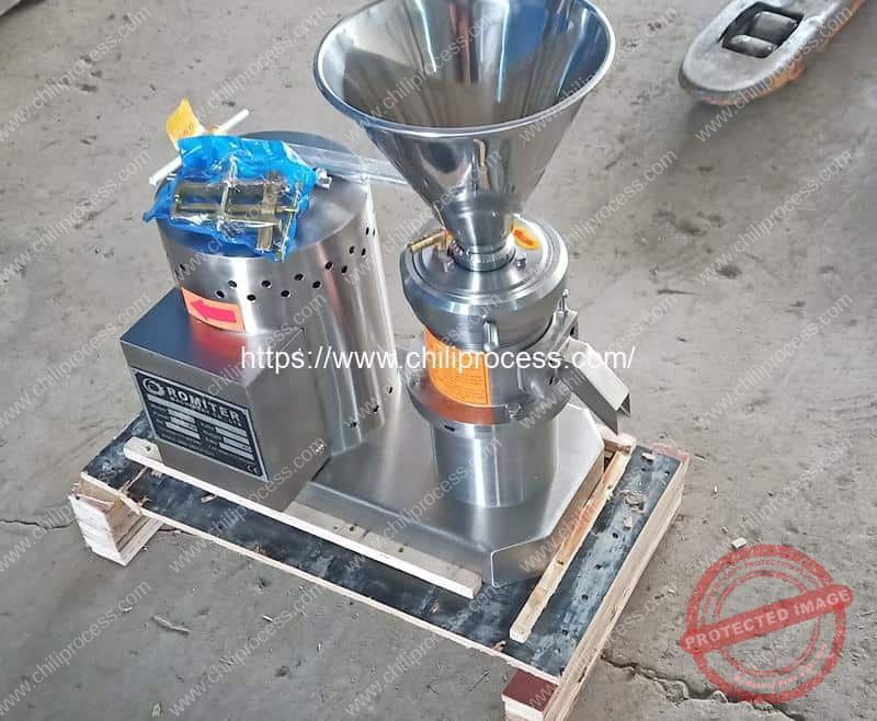 Stainless Steel Chili Paste Colloid Mill Machine - Chili Processing ...