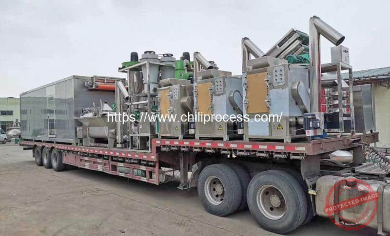 Automatic Chili Flakes Production Line with Powder Grinder Delivery for Sri Lanka Customer Automatic-Chili-Flakes-Production-Line-with-Powder-Grinder-Delivery-for-Sri-Lanka-Customer