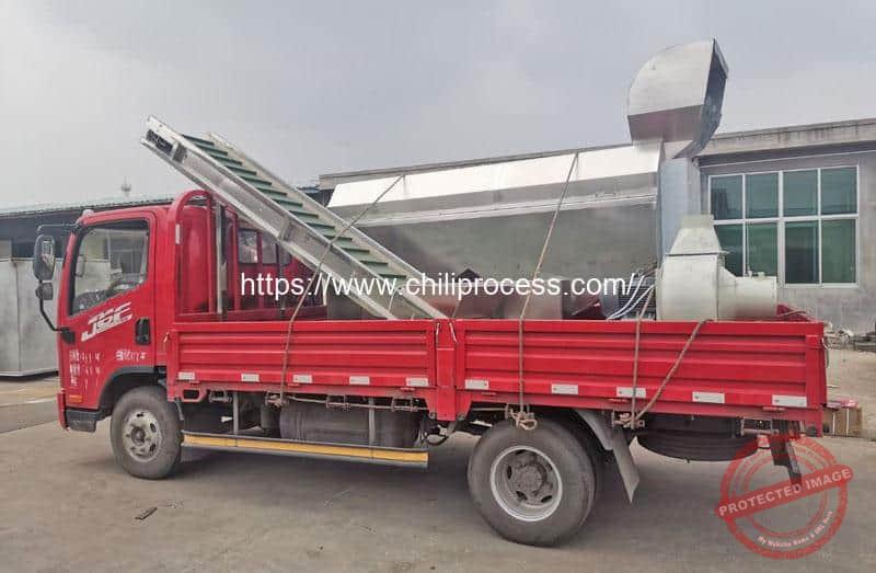 Automatic-Chili-Pepper-Dry-Cleaning-Machine-Delivery-for-Bangladesh-Customer