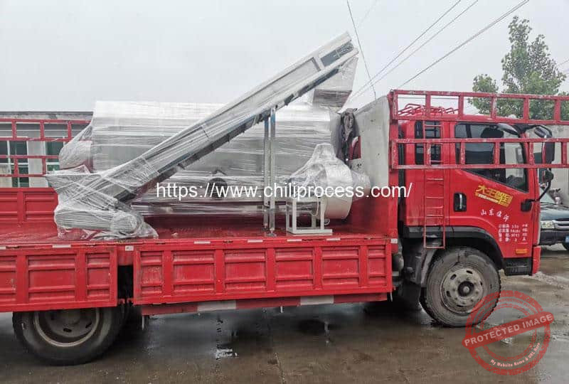 Automatic-Chili-Pepper-Dry-Cleaning-Machine-for-Bangladesh-Customer