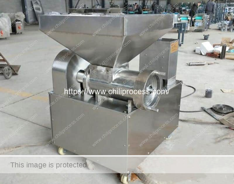 Stainless-Steel-Chili-Flakes-and-Paste-Crushing-Machine-for-Malaysia-Customer