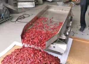 Automatic Chili Seeds Vibrating Screen Automatic Chili Seeds Vibrating Screen
