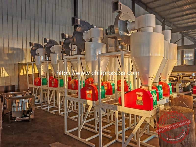 Automatic Continuous Tooth Disc Chili Powder Grinder Cyclone Collector Parts Automatic-Continuous-Tooth-Disc-Chili-Powder-Grinder-Cyclone-Collector-Parts